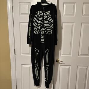 Glow in the Dark Skeleton Pajamas Onsie